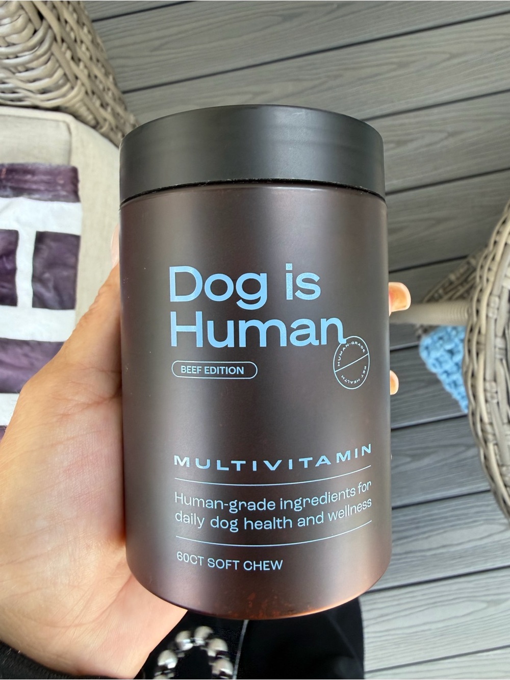 Dog Is Human Beef Multivitamin Soft Chews – New & Sealed